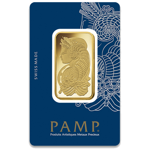 PAMP Suisse Lady Fortuna 1 oz gold bar